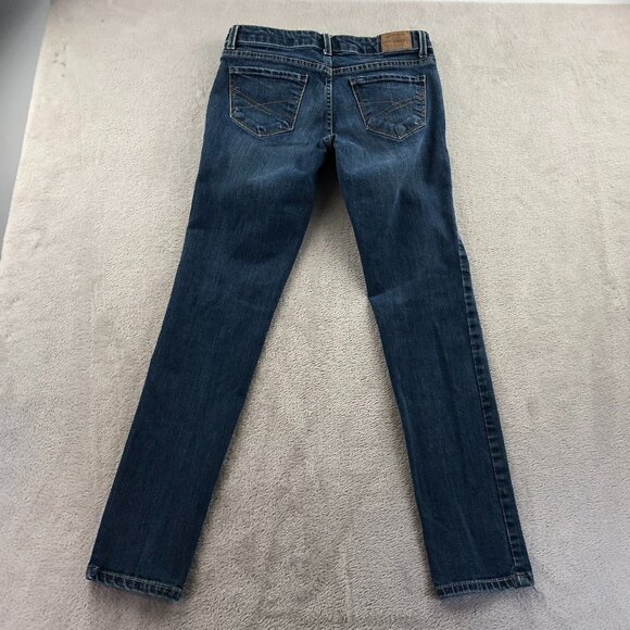 2 Aeropostale Womens Jeans Size 1/2 Lot Of Two Short Ashley Ultra Skinny Blue - Picture 13 of 16